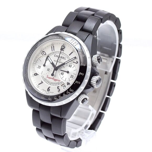 CHANEL J12 Super Reggera H2039 Chronograph Date Automatic Men's Watch_899004 - Picture 1 of 6